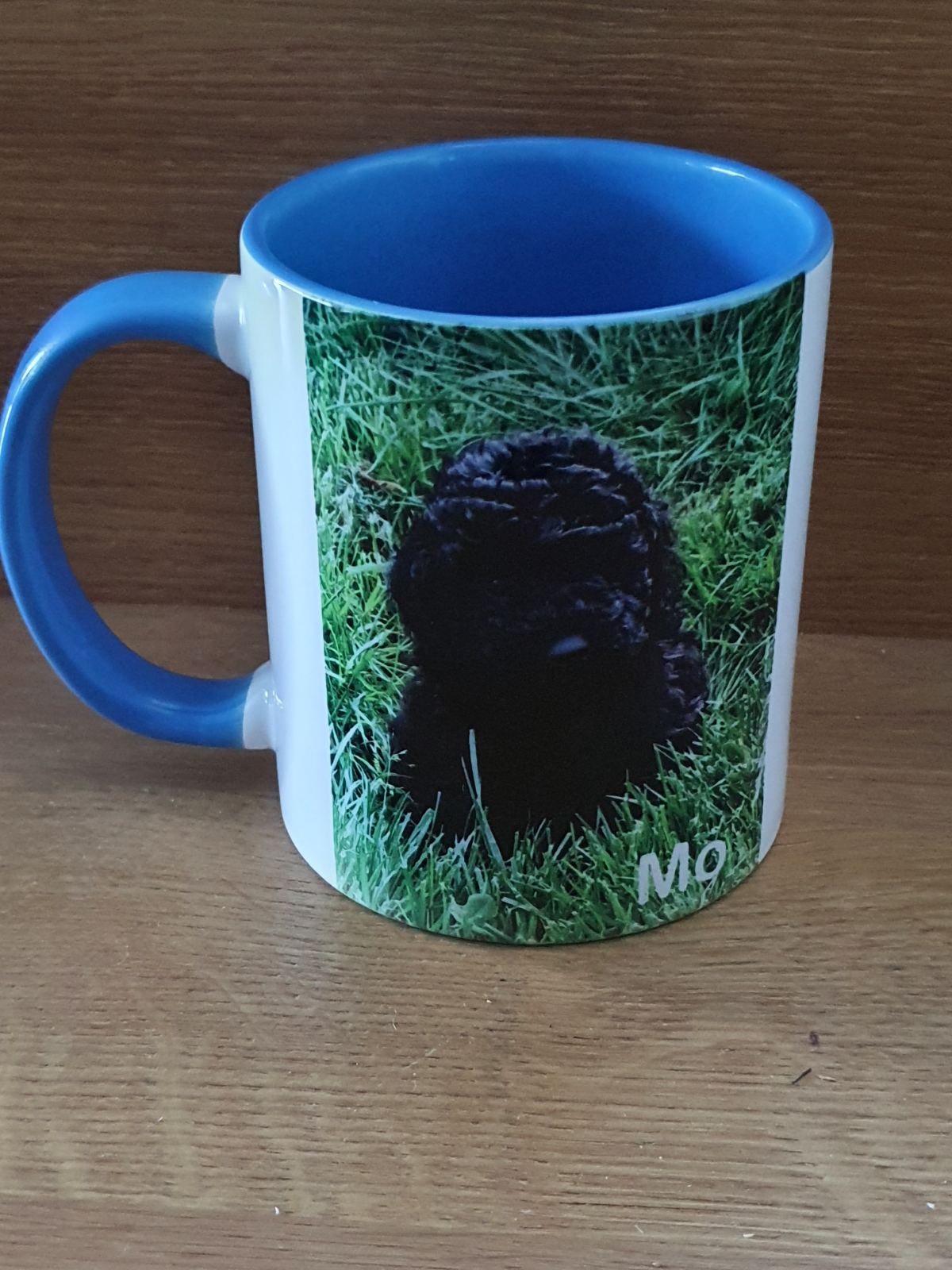 Personalisierte Fototasse aus Keramik 330 ml – Geschenk Schweiz Engadin – Yessica A. Gross Geschenkartikeldruck