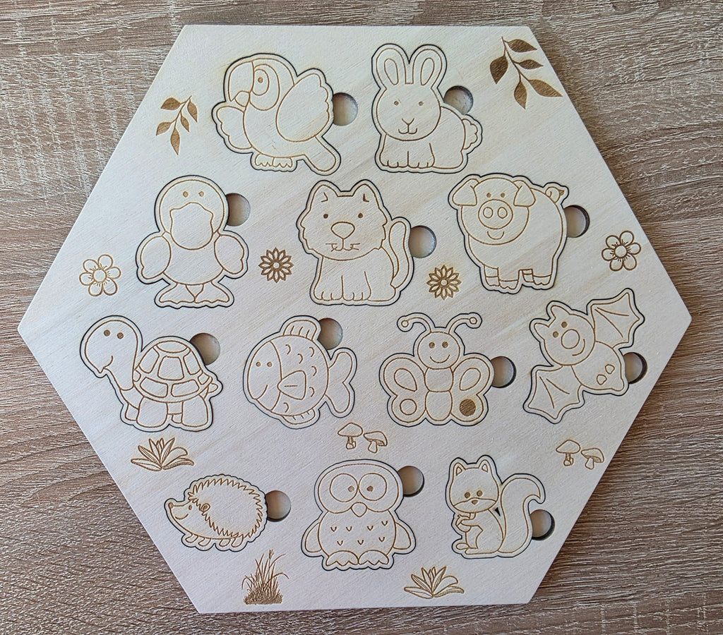 Holzpuzzle