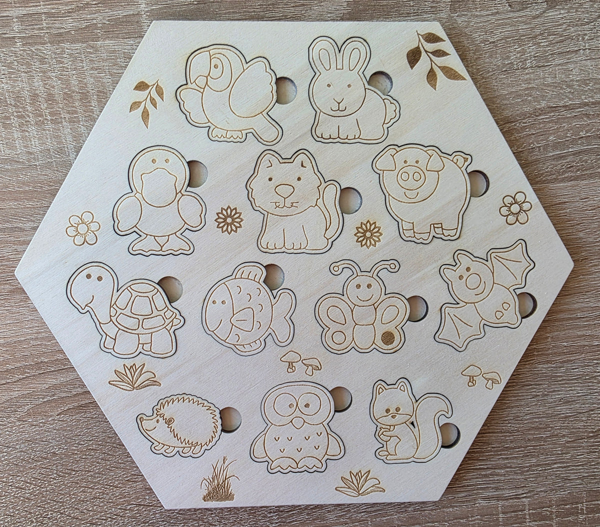 Holzpuzzle