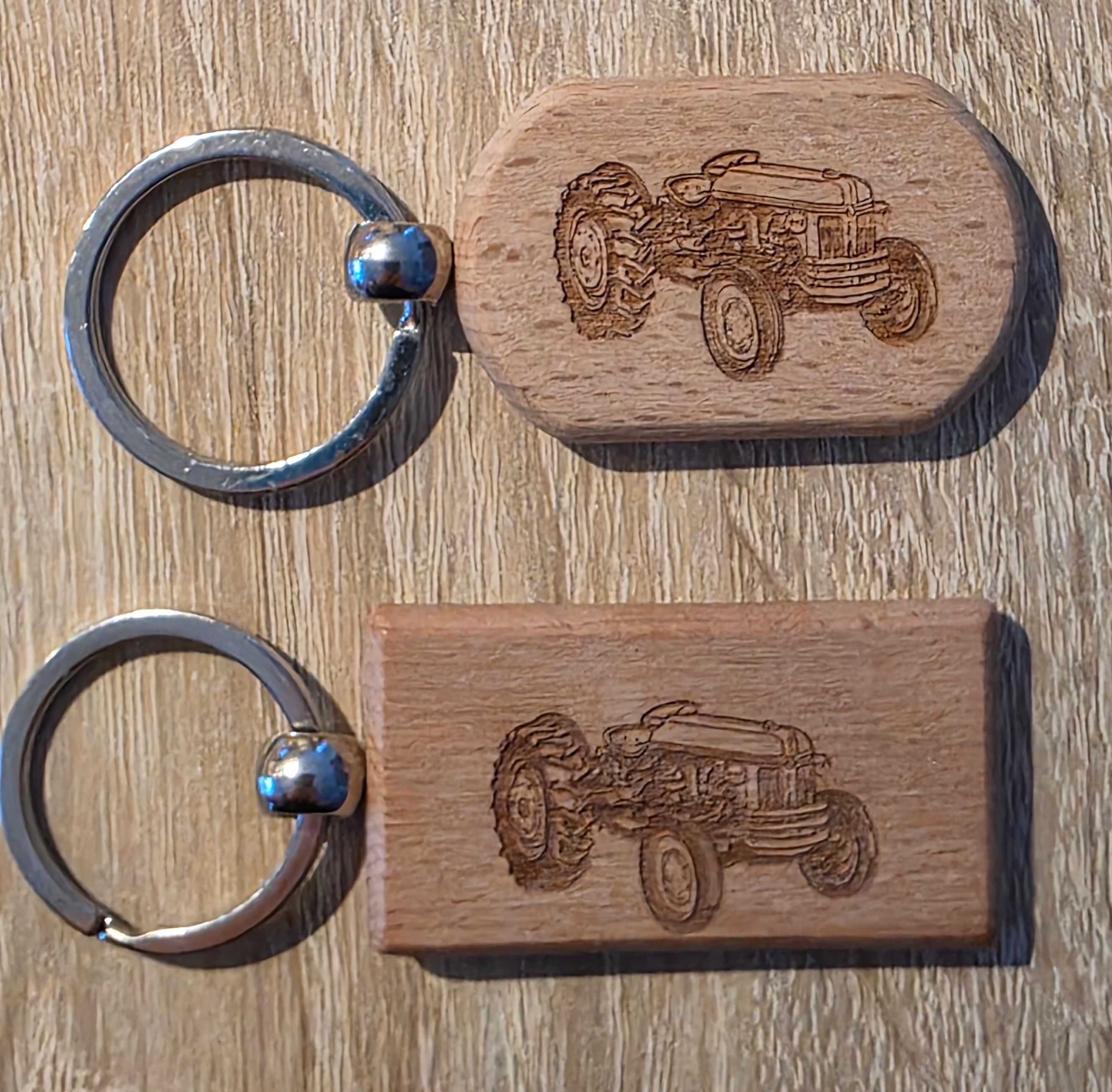 Holzschlüsselanhänger