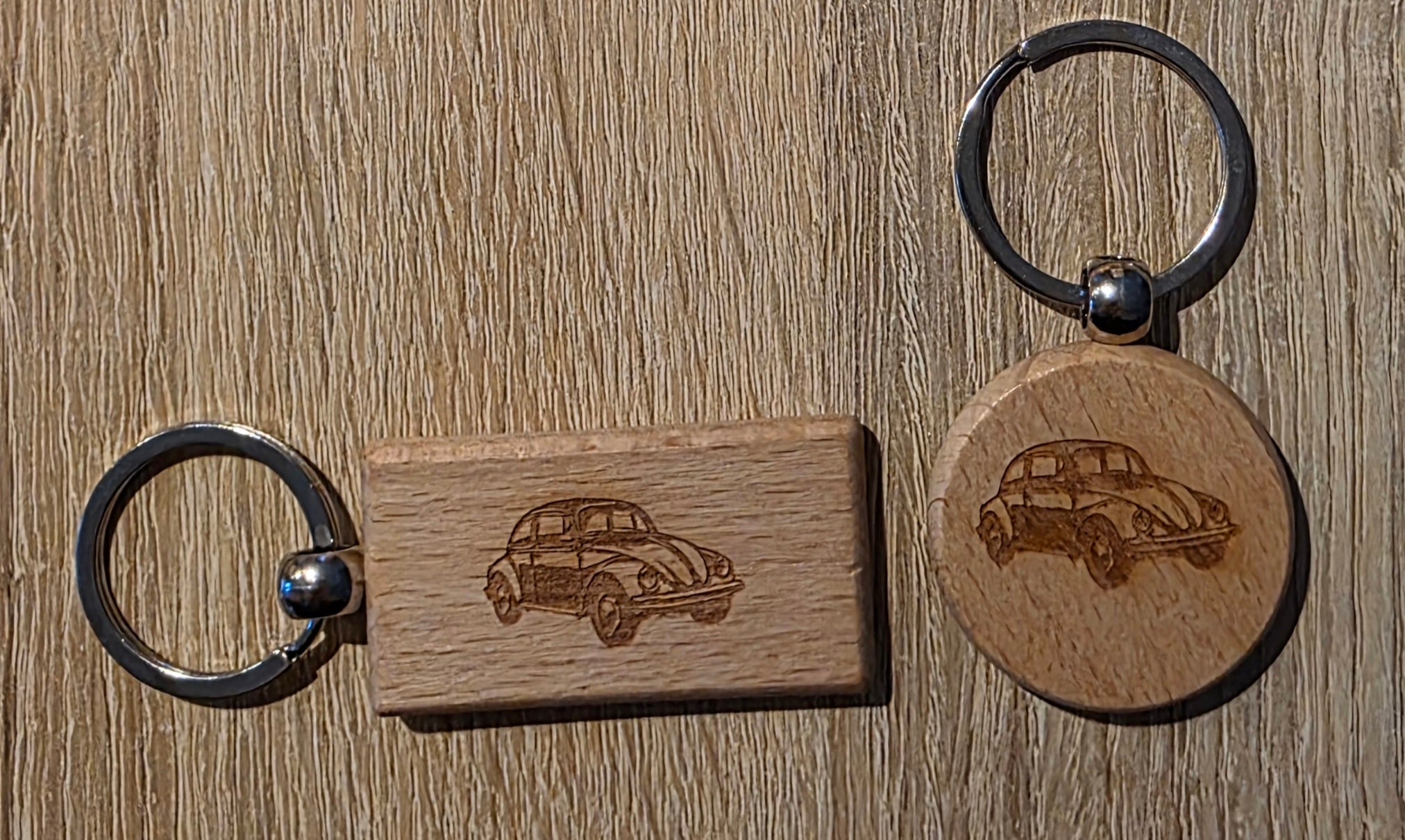 Holzschlüsselanhänger