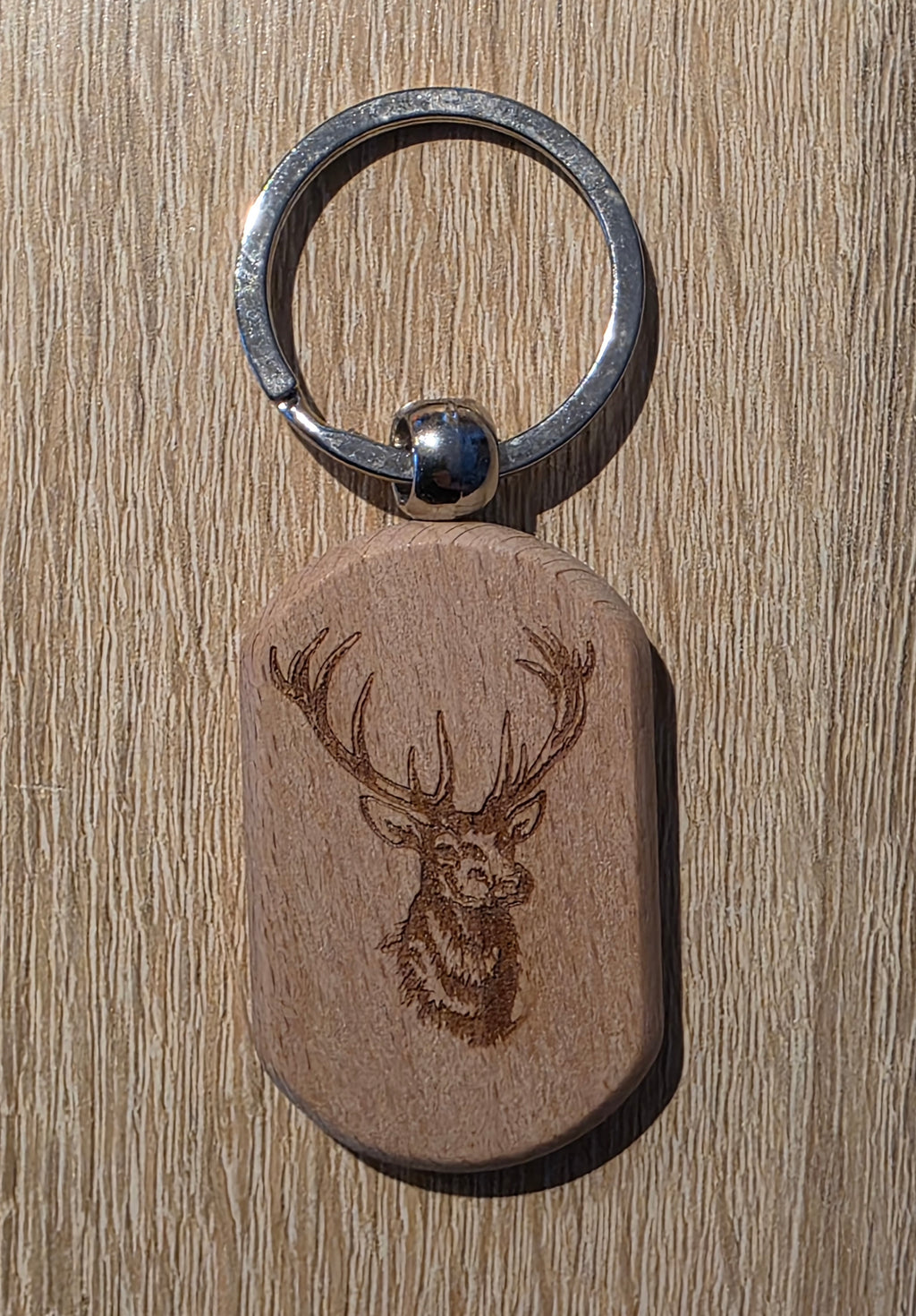 Holzschlüsselanhänger