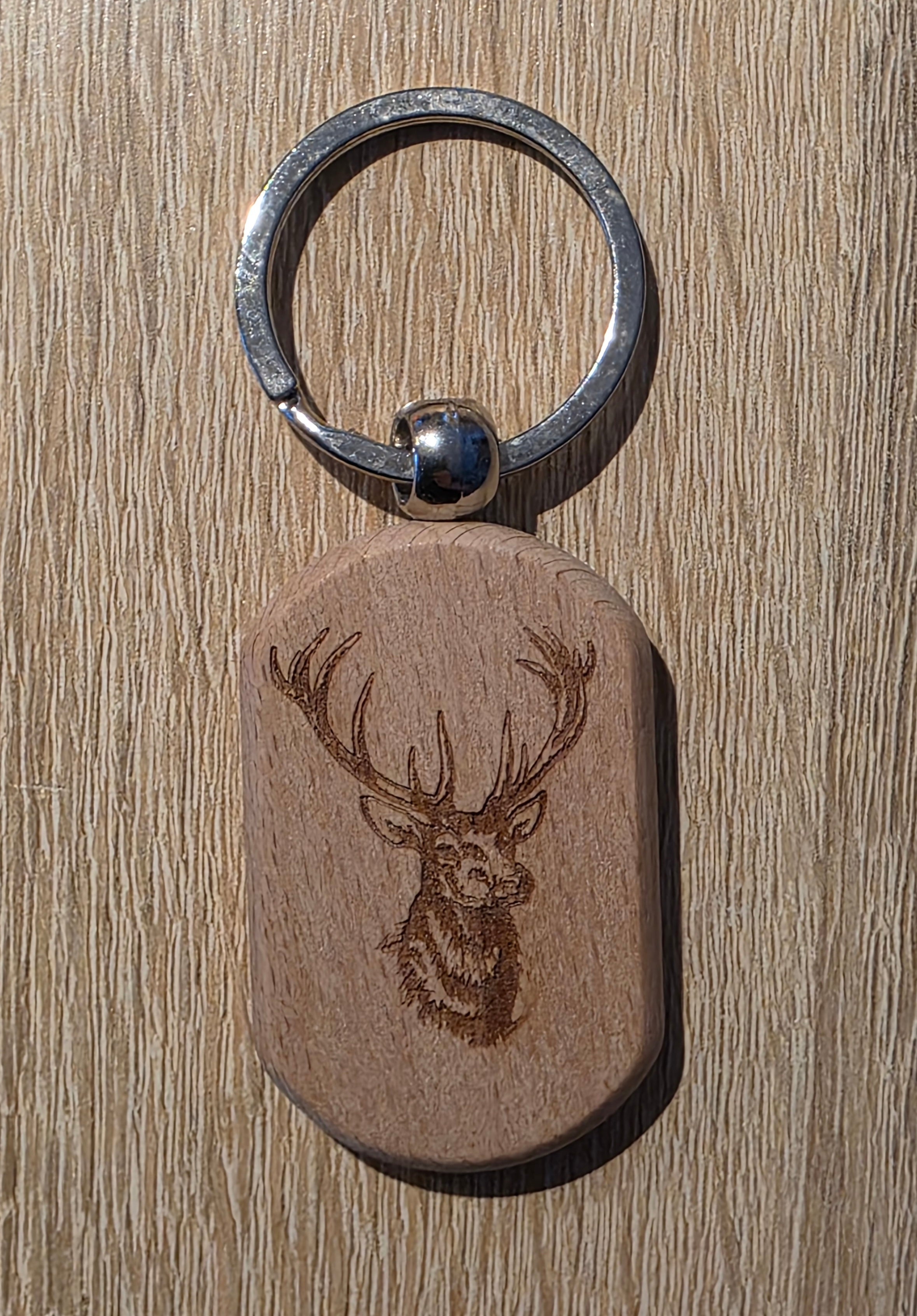 Holzschlüsselanhänger