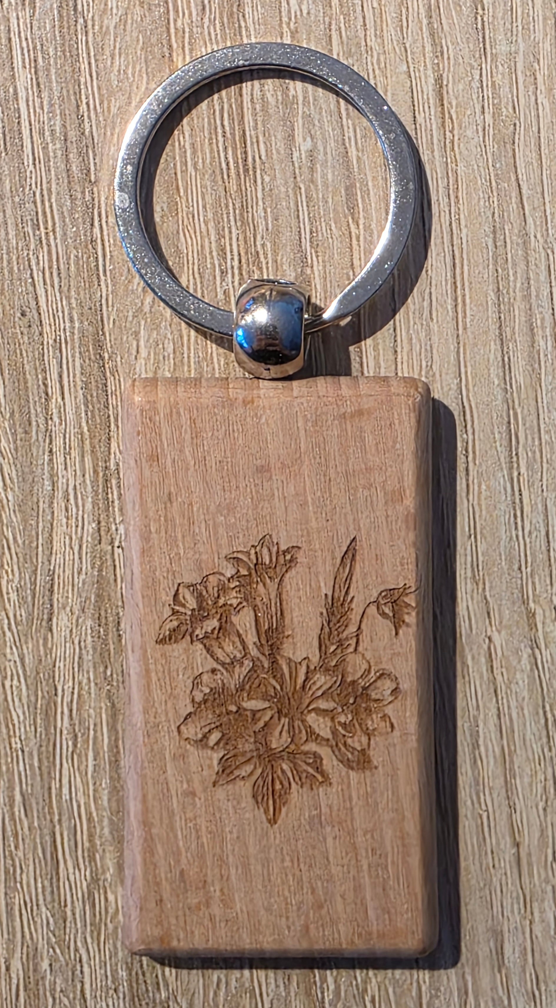 Holzschlüsselanhänger
