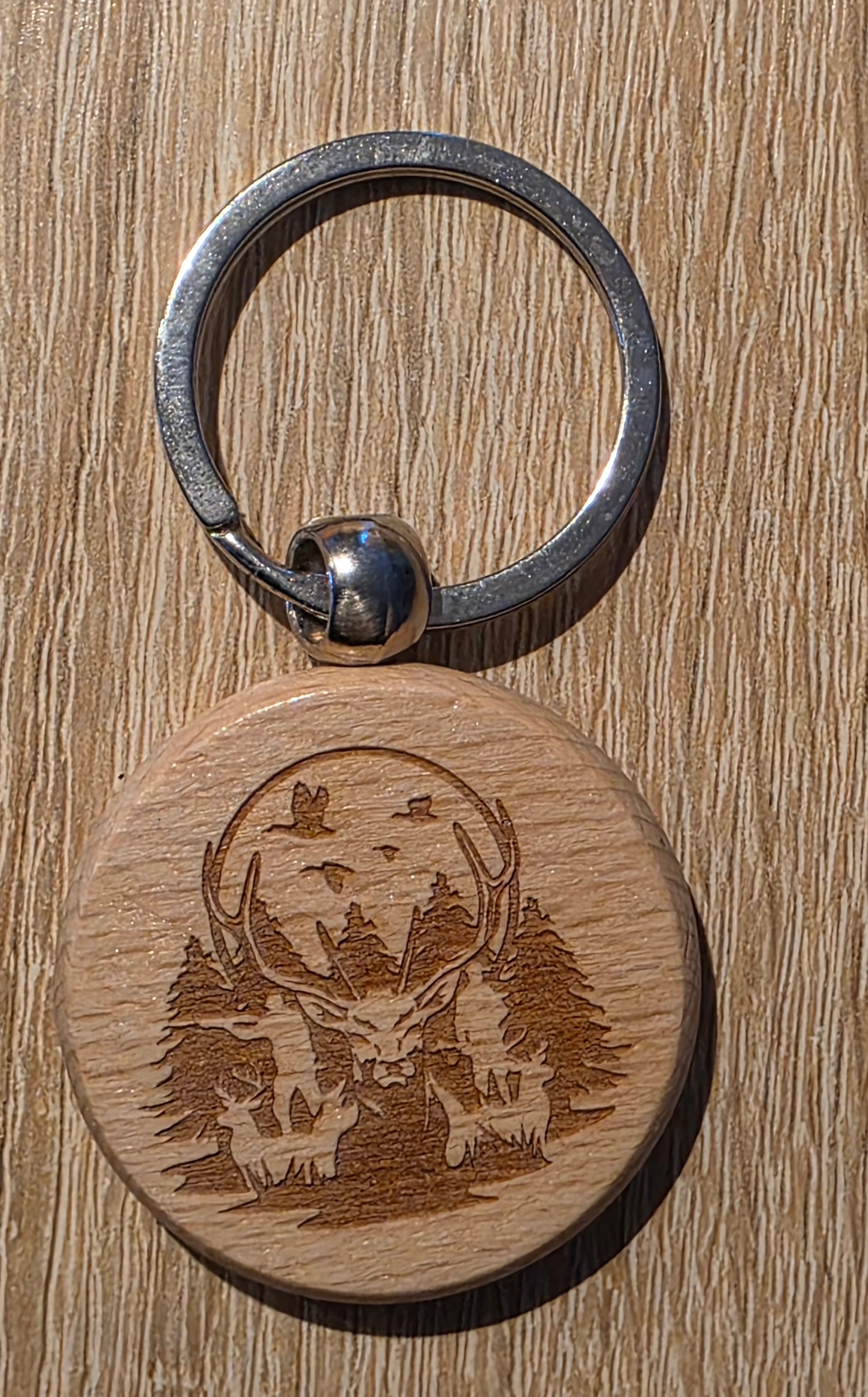 Holzschlüsselanhänger