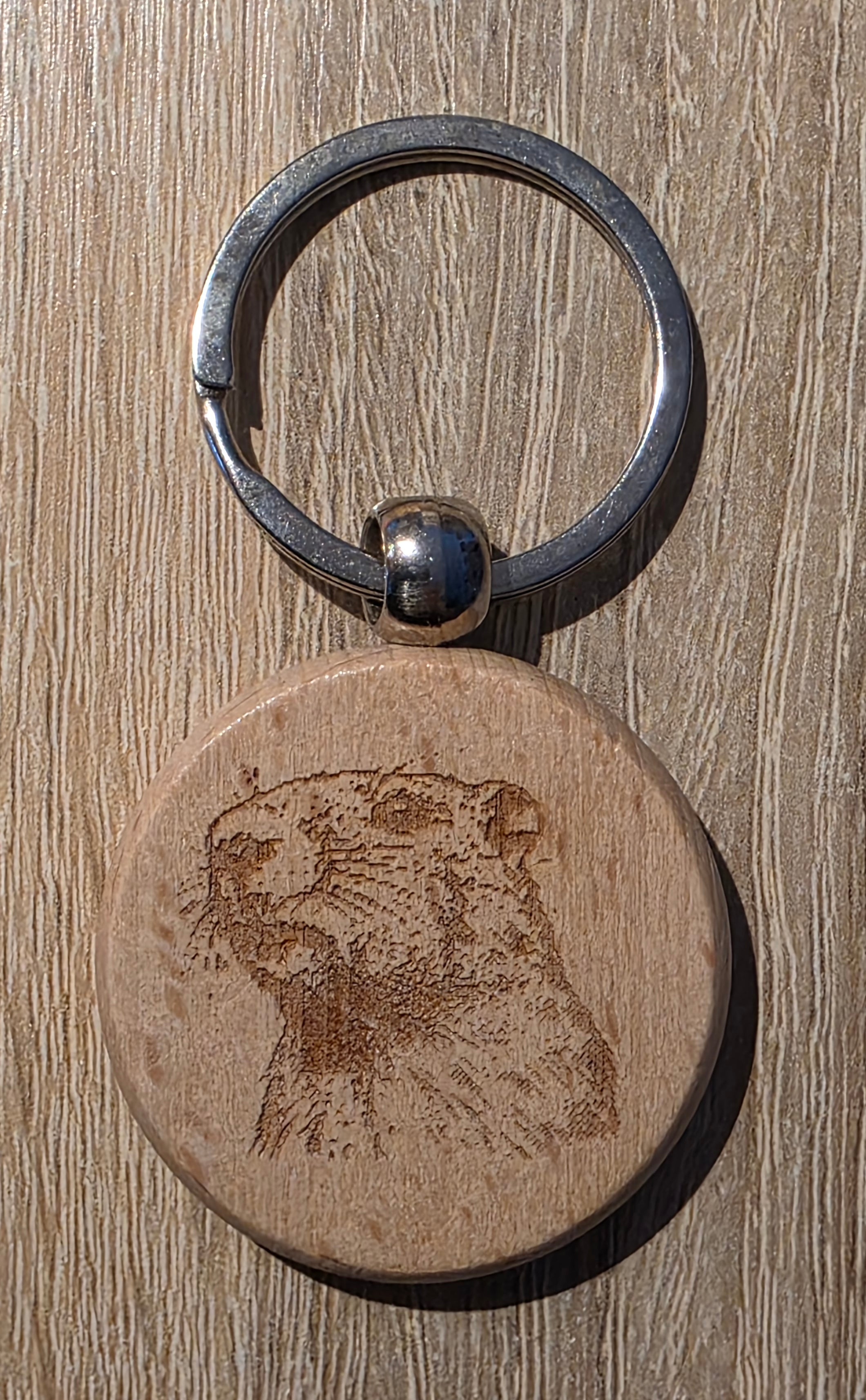 Holzschlüsselanhänger