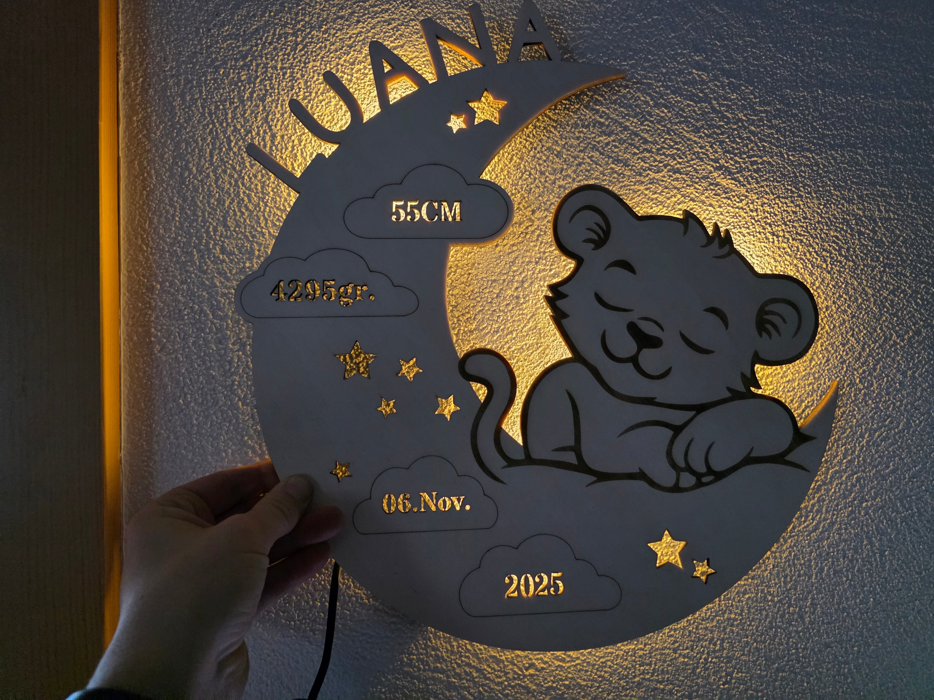 Kinder Wandlampe