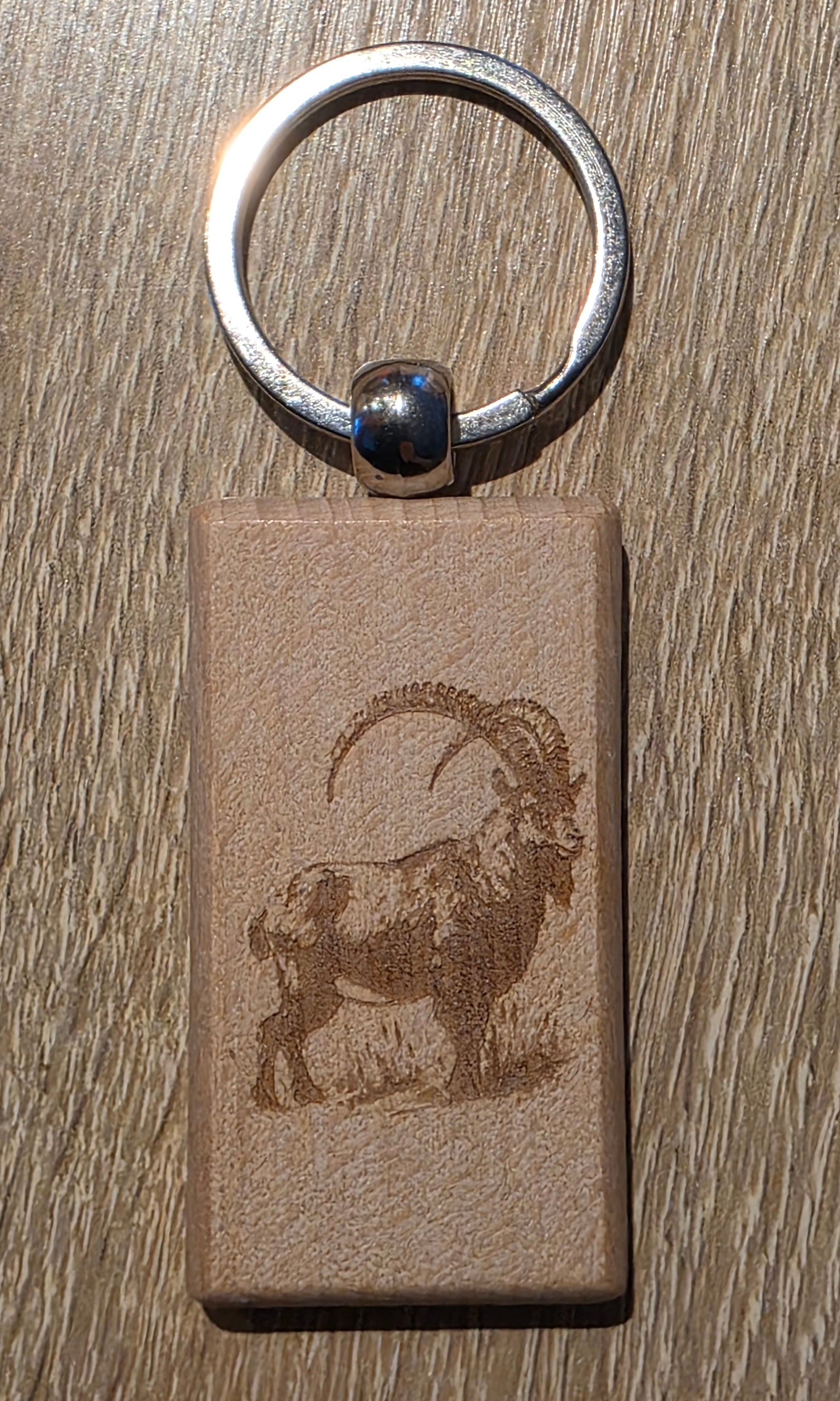 Holzschlüsselanhänger