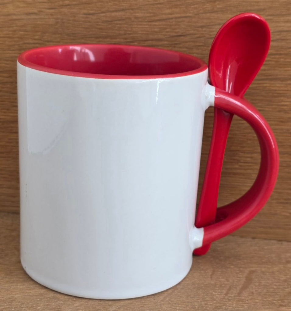 Tasse mit Löffel